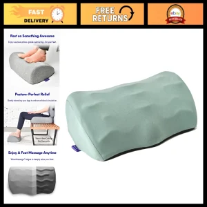 Repose-pieds réglable en mousse à mémoire de forme pour sous bureau - Chai ergonomique de bureau et de jeu-