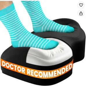 Repose-pieds confort éternel pour sous le bureau au travail - Bureau en mousse à mémoire de forme-