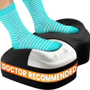 Repose-pieds confort éternel pour sous le bureau au travail - Bureau en mousse à mémoire de forme-